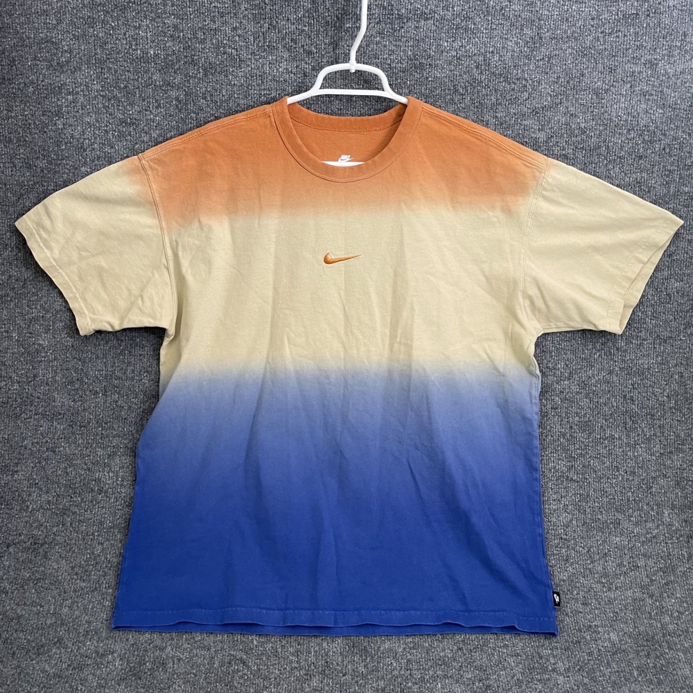 Nike Sportswear Max90 T-Shirt Mens Sz L Monarch Ombre Dip Dye HJ0724